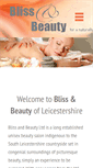 Mobile Screenshot of blissandbeauty.co.uk